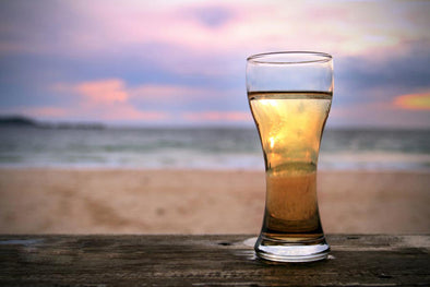 A Beer & the pacific ocean