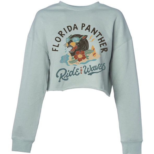 Florida Panther Cropped Sweater