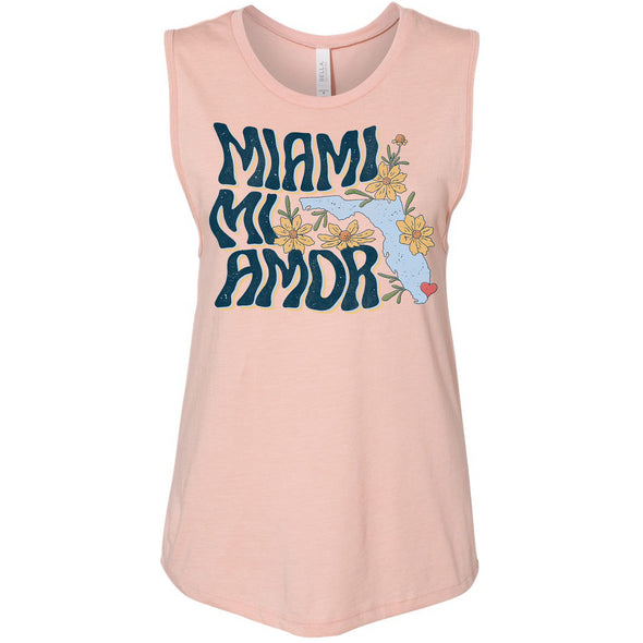 Miami mi Amor Florida Muscle Tank