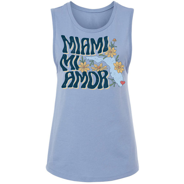 Miami mi Amor Florida Muscle Tank