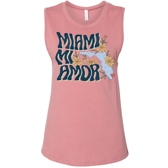 Miami mi Amor Florida Muscle Tank