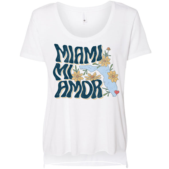 Miami mi Amor Florida High Low Top