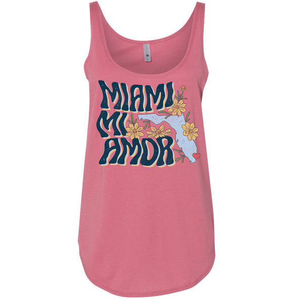 Miami mi Amor Florida Side Slit Tank