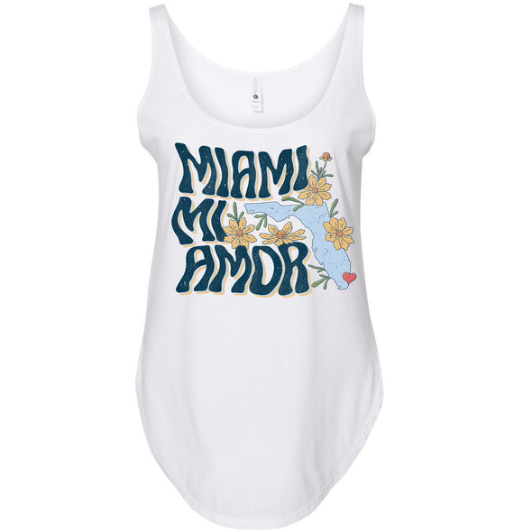 Miami mi Amor Florida Side Slit Tank