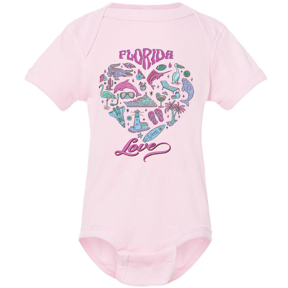 Florida Love Baby Onesie