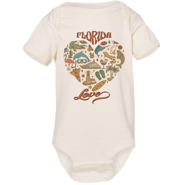 Florida Love Baby Onesie