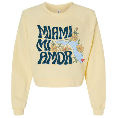 Miami mi Amor Florida Raglan Sweater