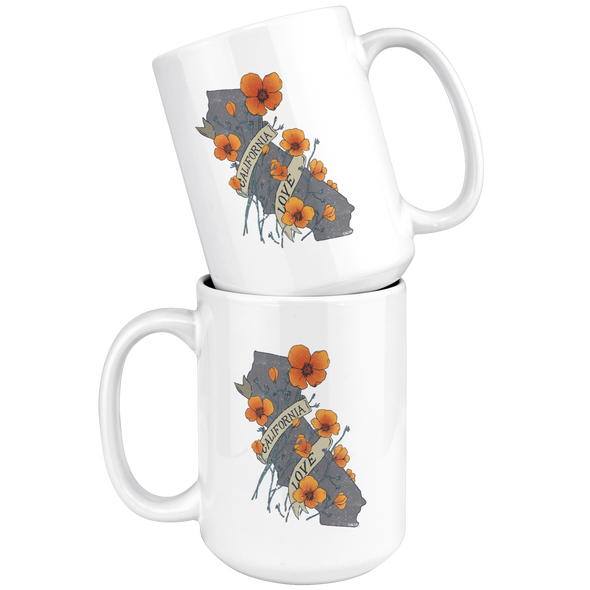 Poppies California Love Mug