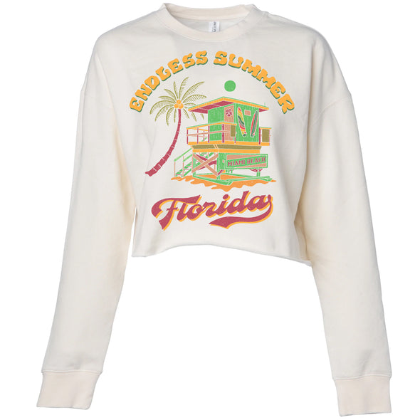 Endless Summer Florida Cropped Sweater