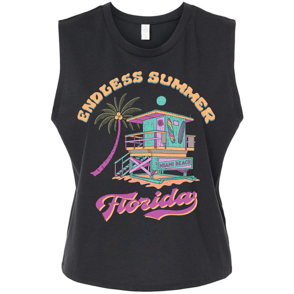 Endless Summer Florida Cropped Tank