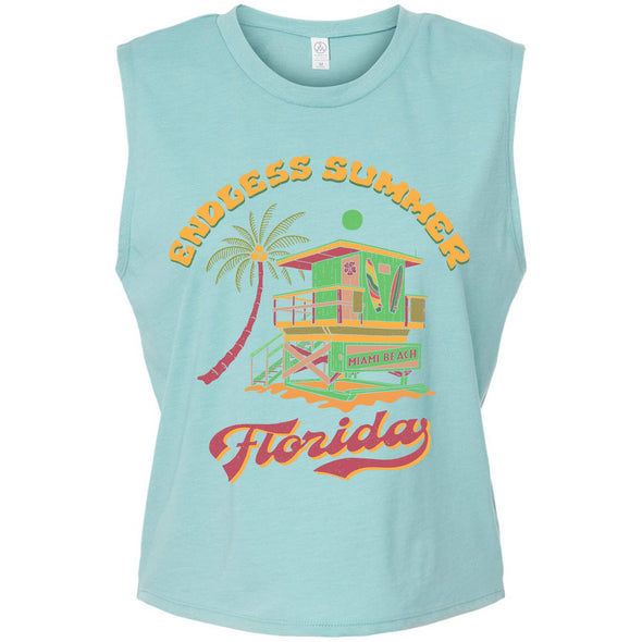 Endless Summer Florida Cropped Tank