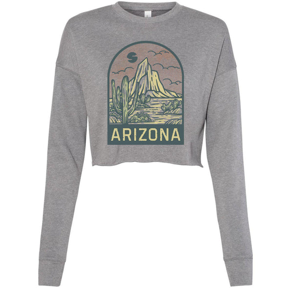 Arizona Desert Cropped Sweater-CA LIMITED