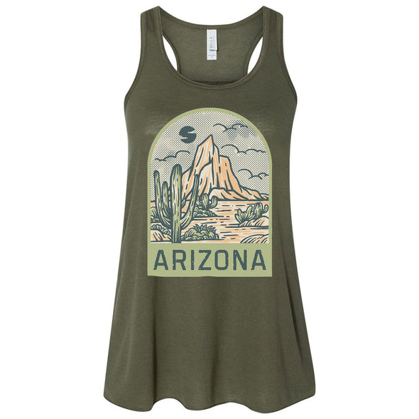 Arizona Desert Flowy Tank-CA LIMITED