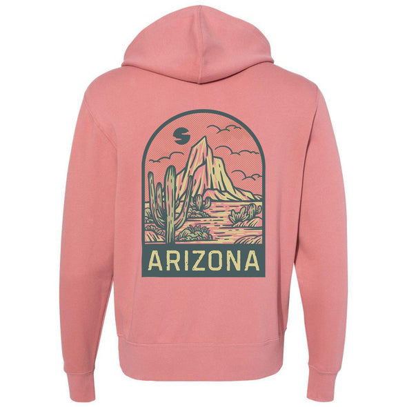 Arizona Desert Zipper Hoodie-CA LIMITED