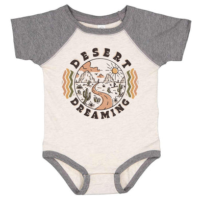 Arizona Dreaming Road Baseball Baby Onesie-CA LIMITED