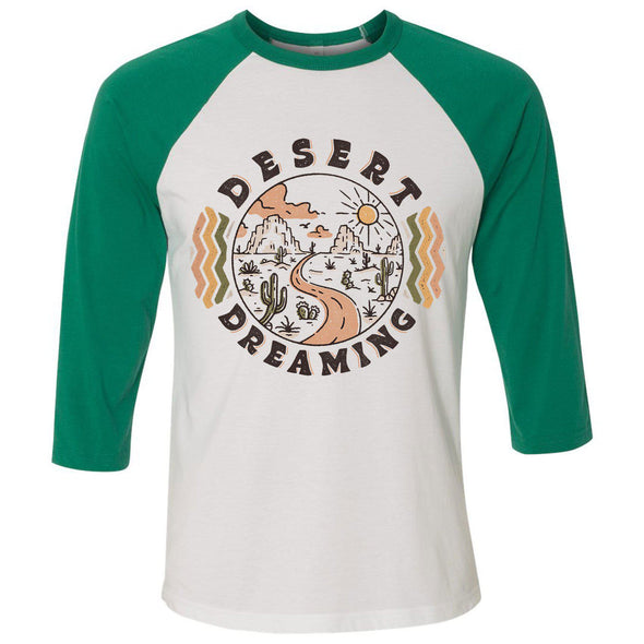 Arizona Dreaming Road Baseball Tee-CA LIMITED