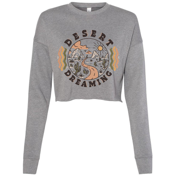 Arizona Dreaming Road Cropped Sweater-CA LIMITED