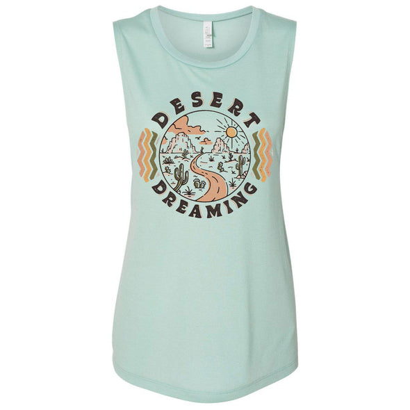 Arizona Dreaming Road Muscle Tank-CA LIMITED