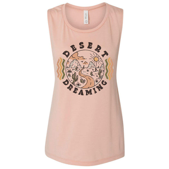 Arizona Dreaming Road Muscle Tank-CA LIMITED