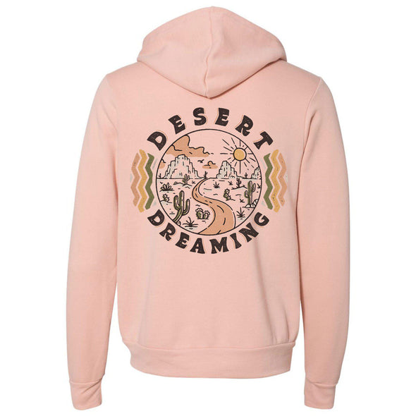 Arizona Dreaming Road Zipper Hoodie-CA LIMITED