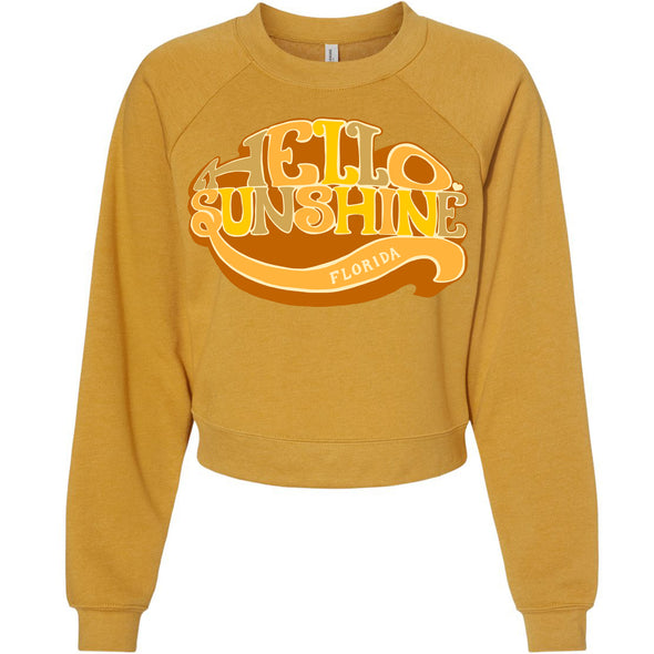 Hello Sunshine Florida Raglan Sweater