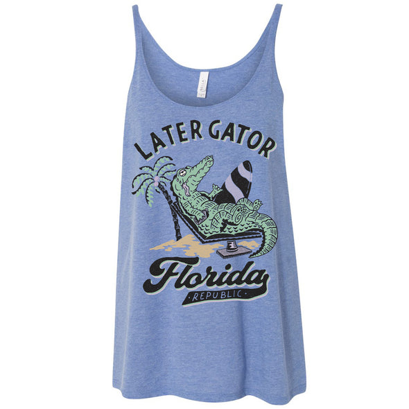 Later Gator Florida Flowy Tank