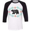 Bear CA Love Baseball Tee-CA LIMITED