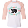 Bear CA Love Baseball Tee-CA LIMITED