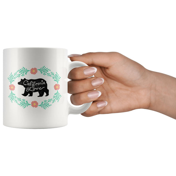 Bear CA Love Ceramic Mug-CA LIMITED