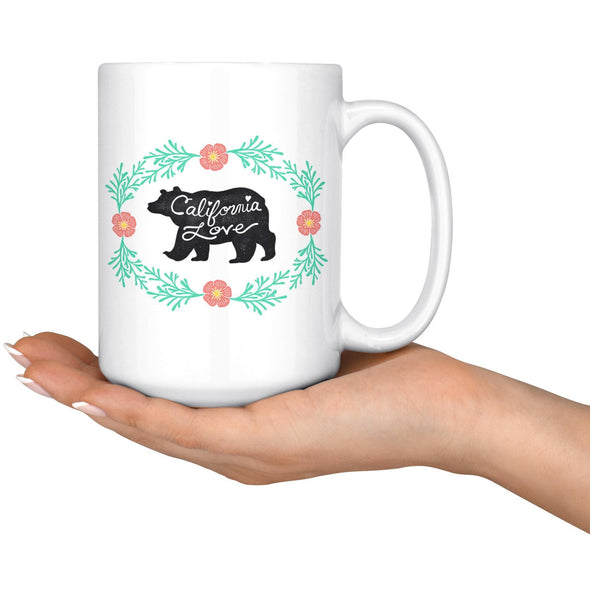 Bear CA Love Ceramic Mug-CA LIMITED