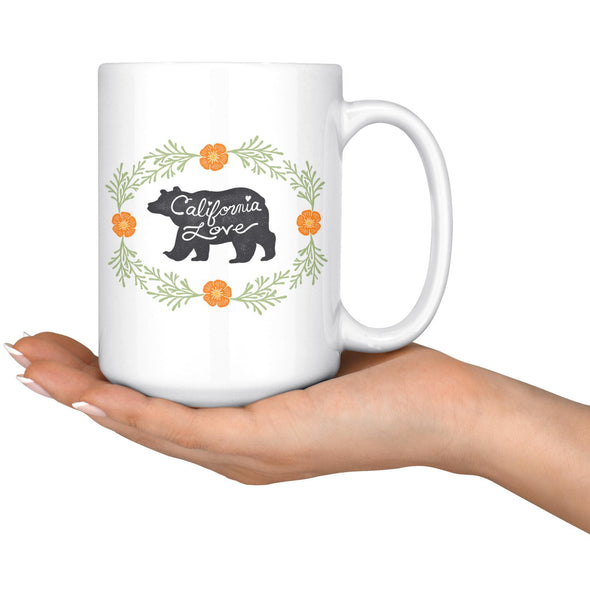 Bear CA Love Ceramic Mug-CA LIMITED