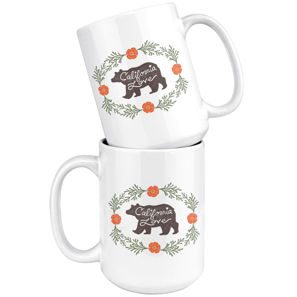 Bear CA Love Ceramic Mug-CA LIMITED