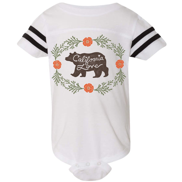 Bear CA Love Stripes Baby Onesie-CA LIMITED