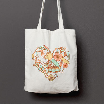 Bear Medley Tote Bag-CA LIMITED