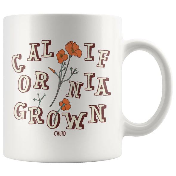 CA Grown Poppies Mug-CA LIMITED