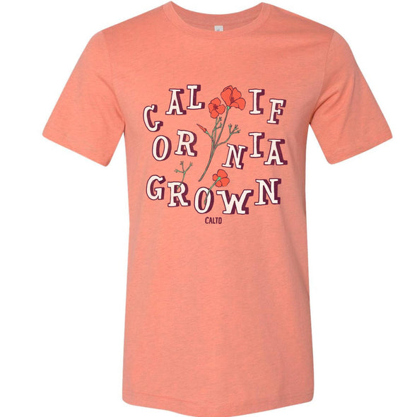 CA Grown Poppies Tee-CA LIMITED