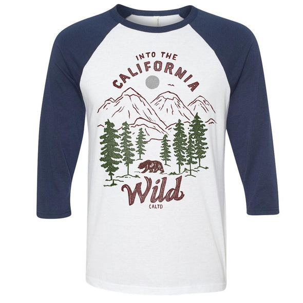 CA Into the Wild Baseball Tee-CA LIMITED