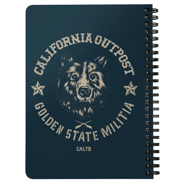 CA Outpost Navy Spiral Notebook-CA LIMITED