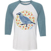 CA Poppy Quail Baseball Tee-CA LIMITED