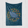 CA Poppy Quail Blanket-CA LIMITED