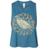 CA Poppy Quail Cropped Tank-CA LIMITED