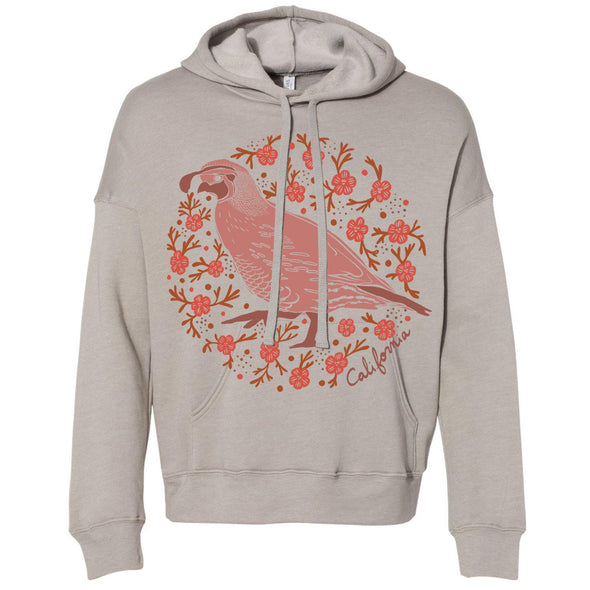 CA Poppy Quail Drop Shoulder Hoodie-CA LIMITED