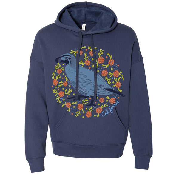 CA Poppy Quail Drop Shoulder Hoodie-CA LIMITED