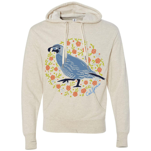 CA Poppy Quail Hoodie-CA LIMITED