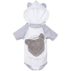 CA Sailor Bear Hooded Baby Onesie-CA LIMITED