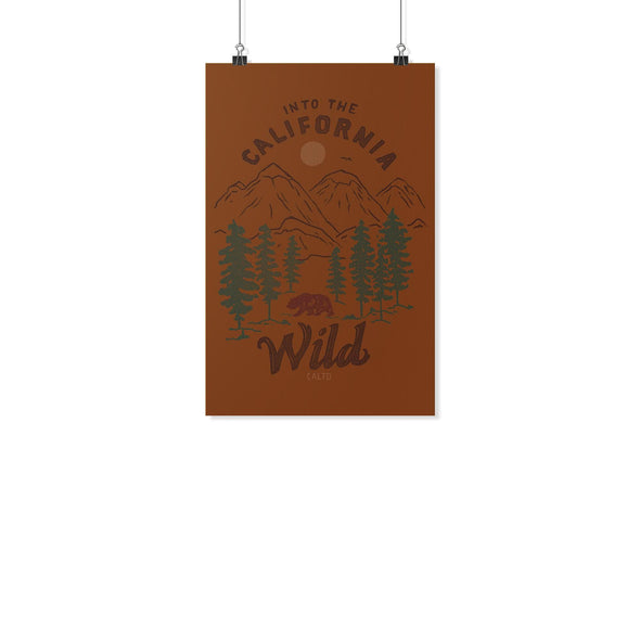 CA Wild Orange Poster-CA LIMITED