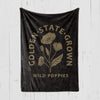 CA Wild Poppies Blanket-CA LIMITED