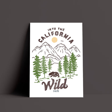 CA Wild White Poster-CA LIMITED