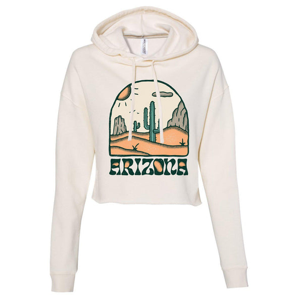 Cactus Arizona Cropped Hoodie-CA LIMITED