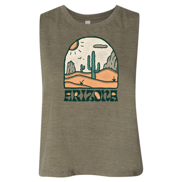 Cactus Arizona Cropped Tank-CA LIMITED